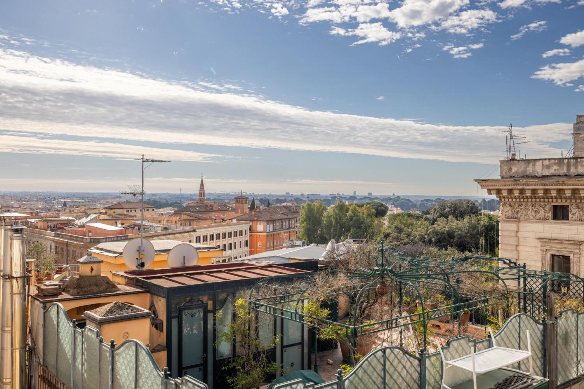 Апартаменты Aria Penthouse & Garden Рим Экстерьер фото