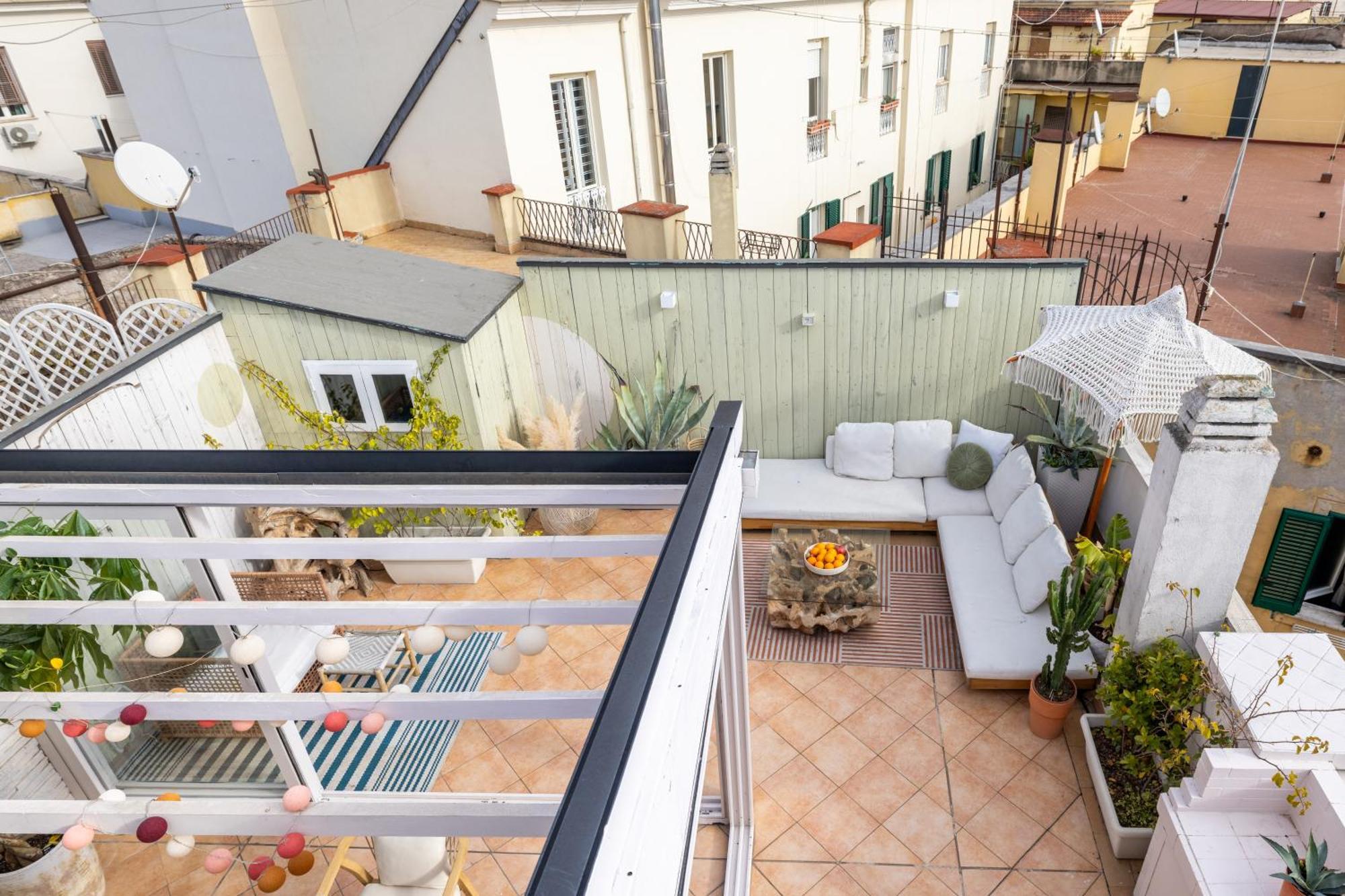 Апартаменты Aria Penthouse & Garden Рим Экстерьер фото