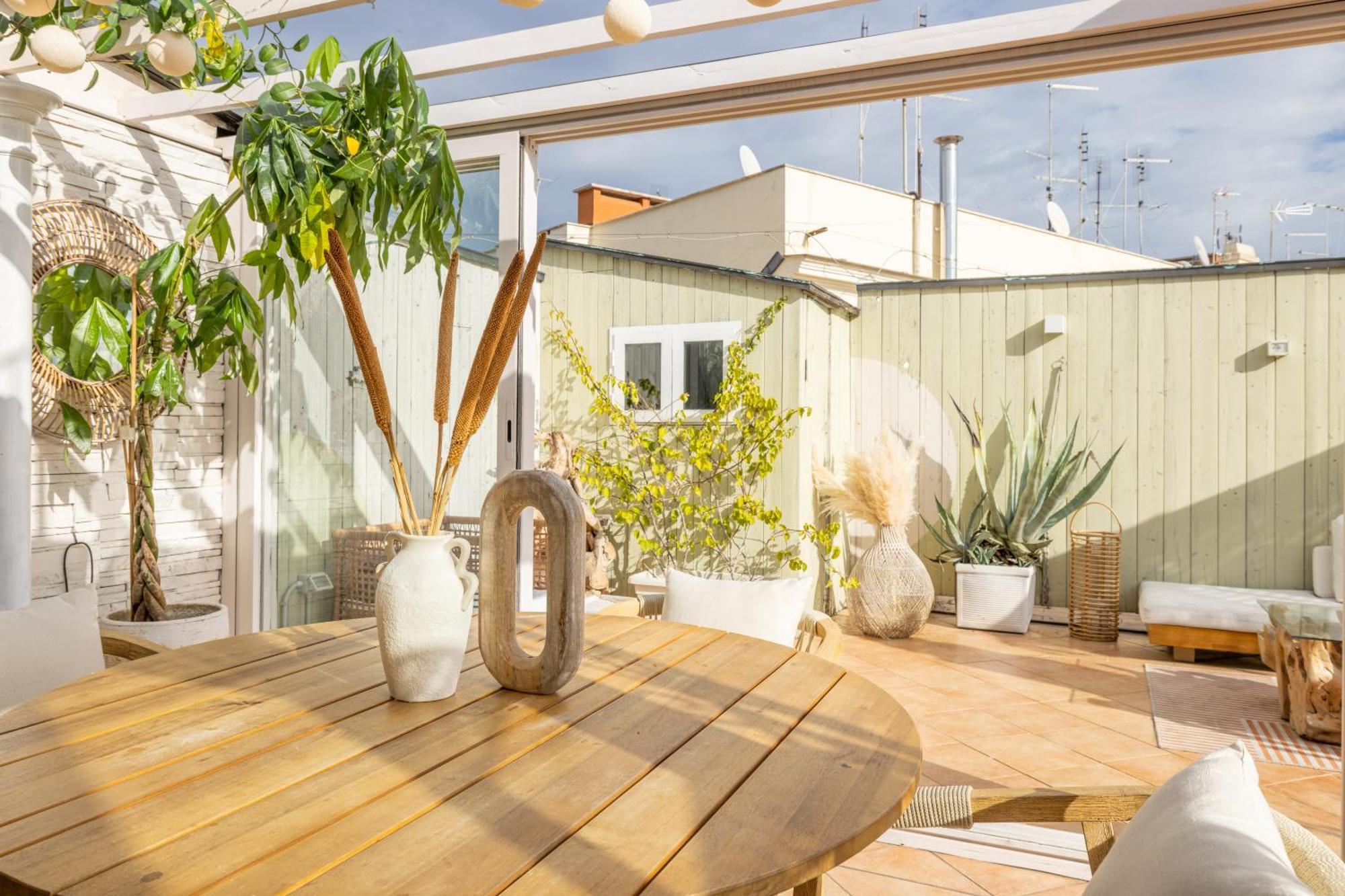 Апартаменты Aria Penthouse & Garden Рим Экстерьер фото