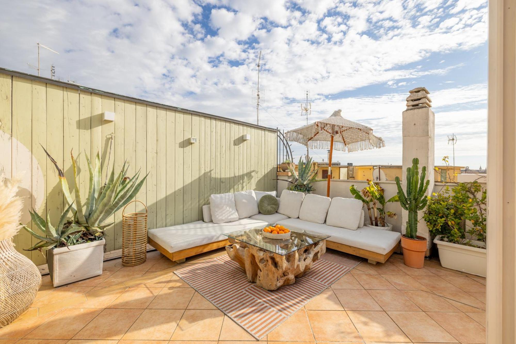 Апартаменты Aria Penthouse & Garden Рим Экстерьер фото